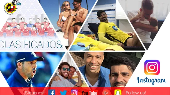 Estas son las fotos de Instagram que resumen la semana de nuestros internacionales