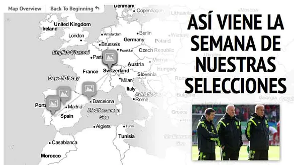 Así será la semana de las selecciones