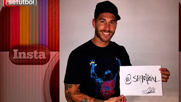 Sergio Ramos, Instagram