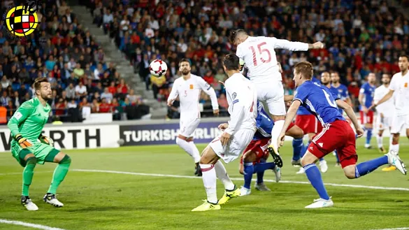 Sergio Ramos, jugador de la Selección