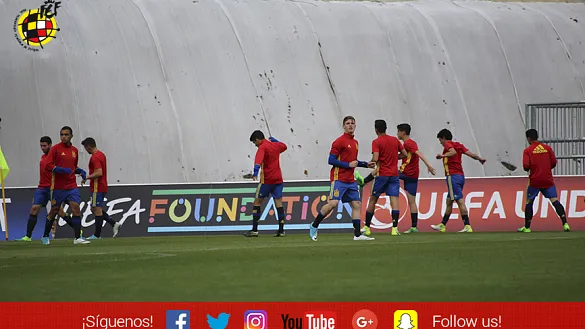 VÍDEO | ¡Así salieron nuestros internacionales al calentamiento!