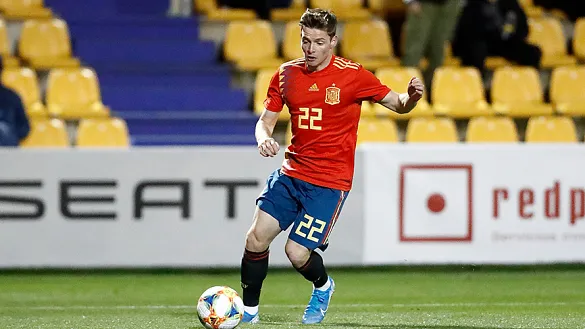 ¡Así vivió Sergio Gómez su debut con la Sub-21!