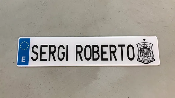Matrícula de Sergi Roberto