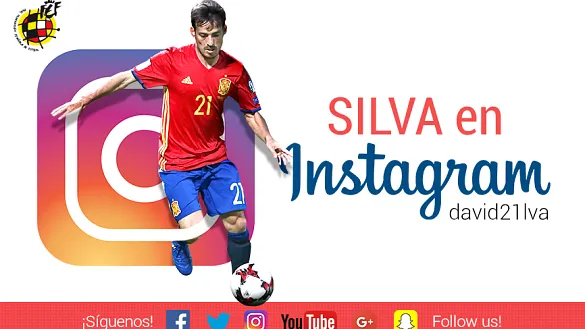 David Silva llega a Instagram 