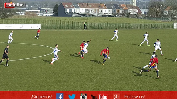 Abel Ruiz autor del gol de España
