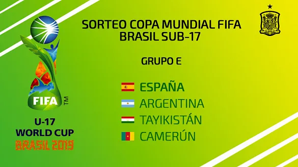 Estos son los primeros rivales de la Selección Sub-17 en el Mundial de Brasil