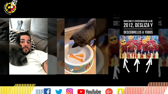 ¡Nos colamos en las stories de nuestros internacionales!