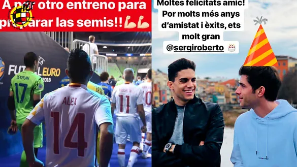 Cumpleaños, felicitaciones, recuperaciones, chirigotas..¡No te pierdas los stories de los nuestros!