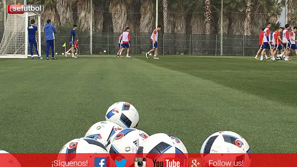 La Selección Sub-17 está en Oliva, Valencia, preparando la Eurocopa de Azerbaiyán