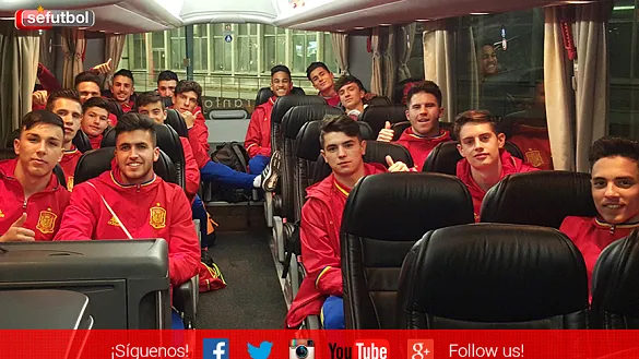 Viaje de la Selección Sub-17 a Bruselas