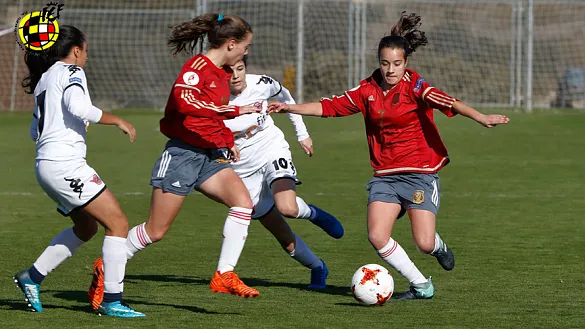 Rosa Márquez y Candela Anjújar con la selección Sub-19 femenina