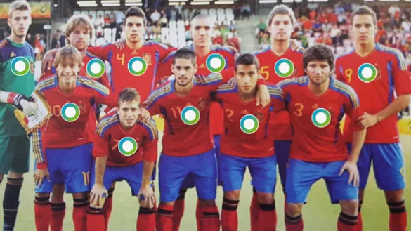 FOTO INTERACTIVA | Una Sub-21 plagada de internacionales absolutos