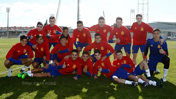 La Selección española Sub-17 prepara la Ronda Élite de Bélgica