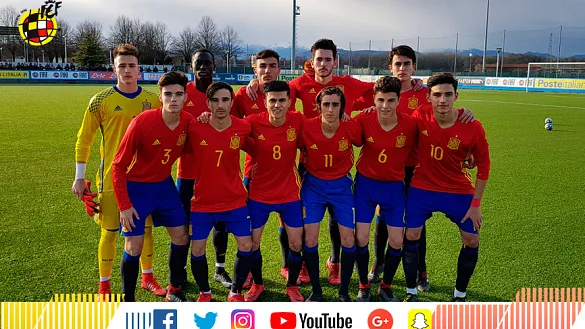 Once inicial del Italia - España