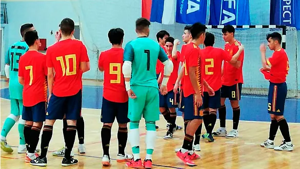 Sigue por streaming el encuentro de la Sub-19 de fútbol sala ante Letonia
