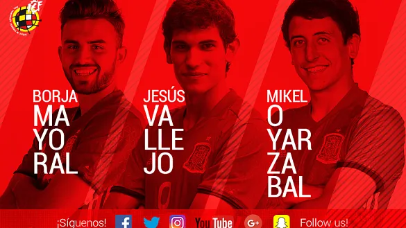 Tres internacionales Sub-21 son elegidos entre los 30 jóvenes más prometedores de Europa