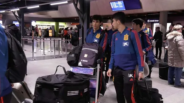 La Selección española Sub-21 ya se encuentra en Islandia