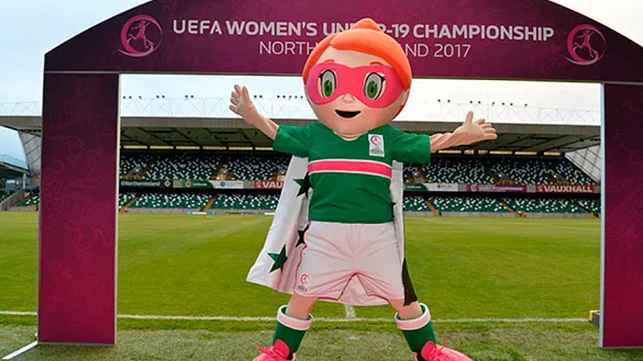 ¿Sabes que la mascota de la Euro Sub-19 femenina tiene nombre de canción?