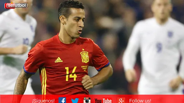 Thiago con la Selección