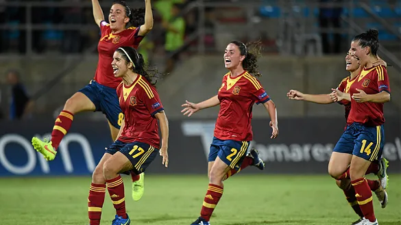 Celebrando el pase a la final