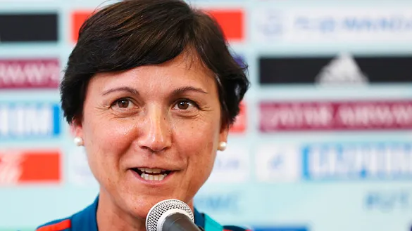 Toña Is en rueda de prensa