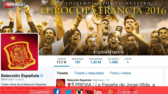 Twitter @sefutbol
