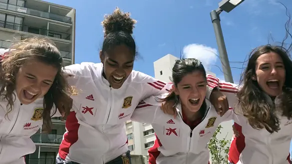Grito de España ante de la final