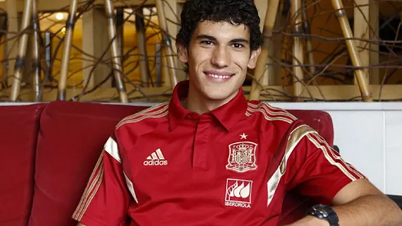 Jesús Vallejo en la Selección española