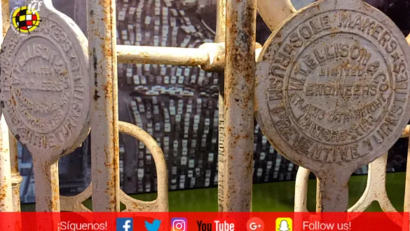 Verja del antiguo Wembley