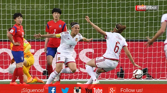 Vero Boquete frente a Korea