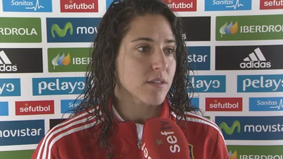 Vero Boquete en la Selección española