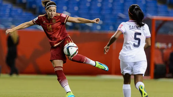 Gol de Vicky Losada en Canadá