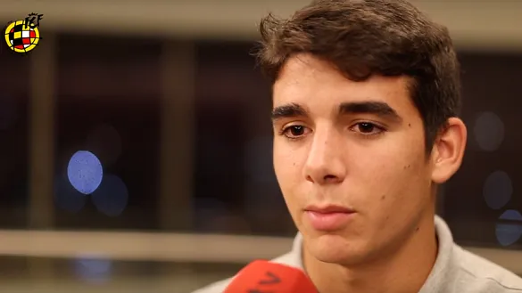 Víctor Gómez: "No nos queda otra que seguir adelante y ganar los dos partidos para estar en octavos"