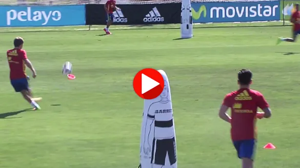 Espectacular jugada combinativa de la Selección Sub-21