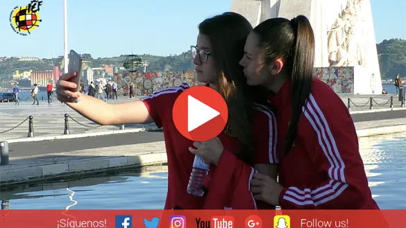 VÍDEO | La Selección femenina Sub-17 pasea por Belém 