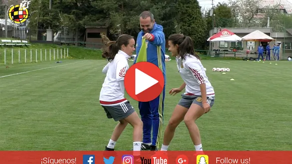 VÍDEO | Las de Toña Is vuelven a los entrenamientos con la mente puesta en Chequia