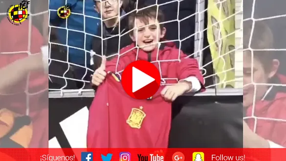 Álvaro Morata se vistió de Rey Mago en la Ciudad del Fútbol