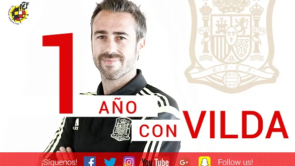1 año de Vilda al frente de la Selección