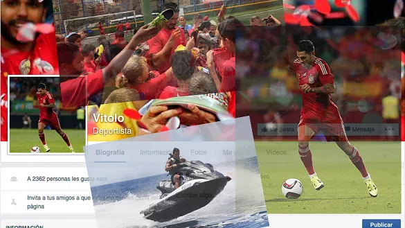 Facebook oficial de Vitolo