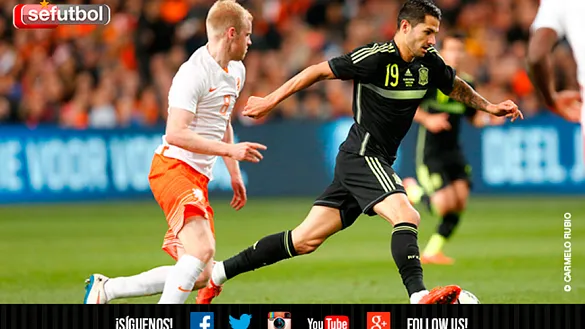 Vitolo con la Selección española