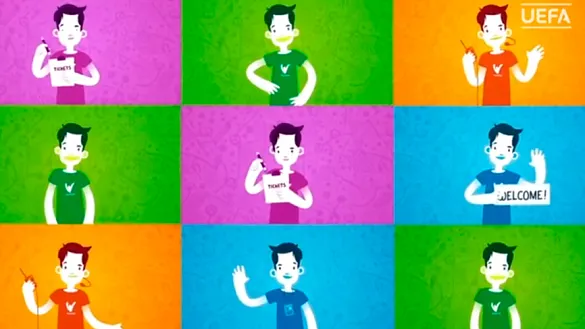 Voluntarios para la Euro de Francia