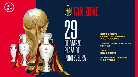 A Coruña recibe, este martes, la Fan Zone de La Roja