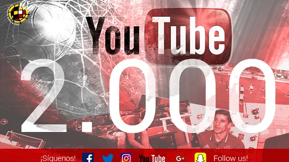 2.000 vídeos en youtube