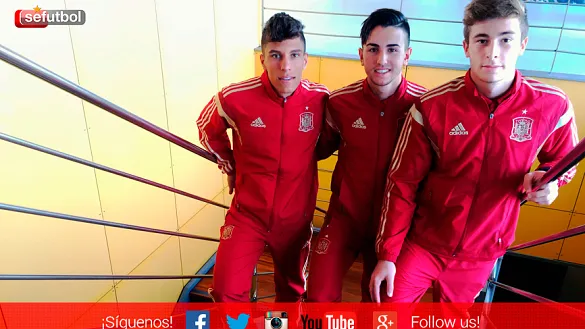 Zabarte, Morlanes y Peña, los veteranos de la Sub-17