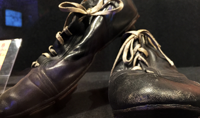 Las botas del Mundial de Uruguay 1930