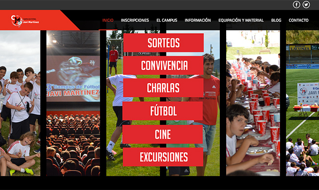 Actividades del Campus Javi Martinez