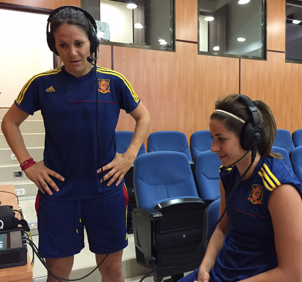 Ruth García y Vicky Losada entrevistadas por la Cadena Ser