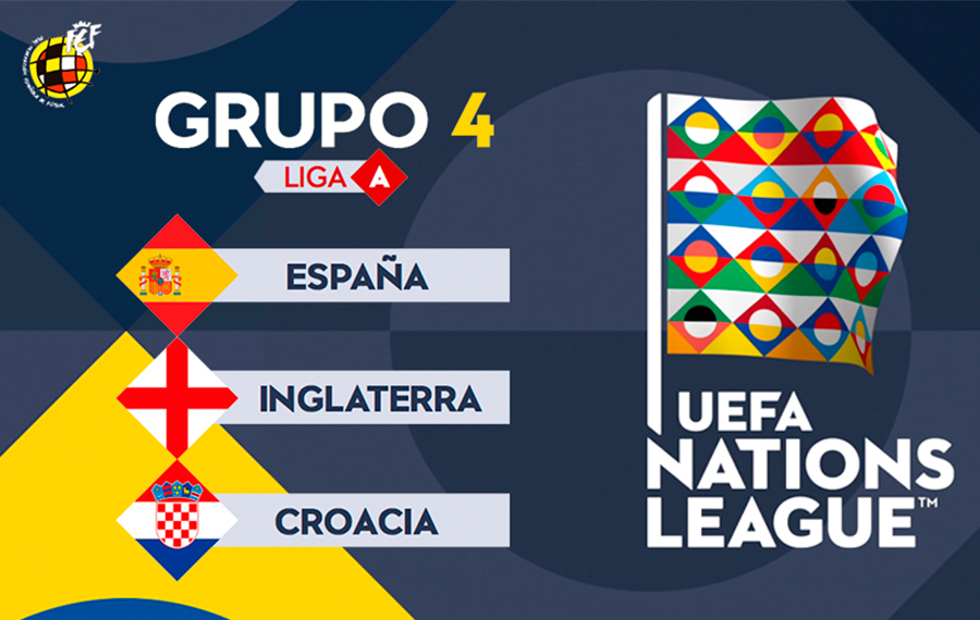 OFICIAL España, junto a Inglaterra Croacia la UEFA League | rfef.es