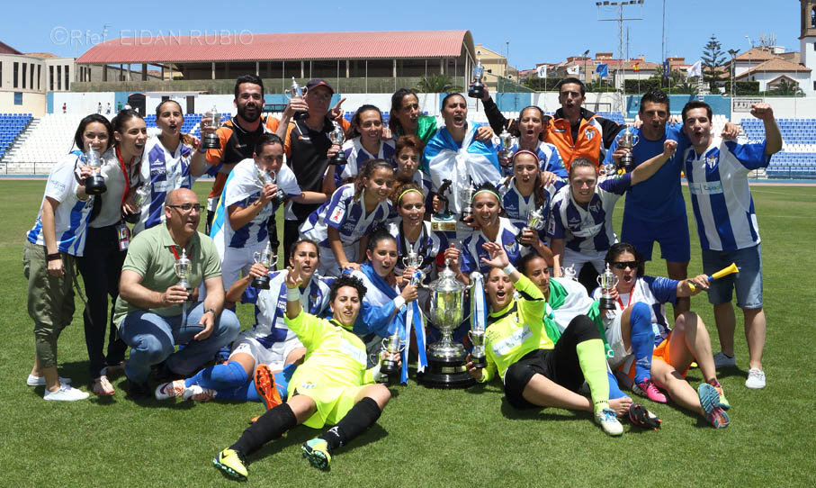 Las campeonas de la Copa de SM La Reina 2015