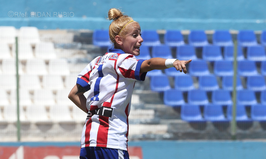 Así ha celebrado su gol Ángela Sosa